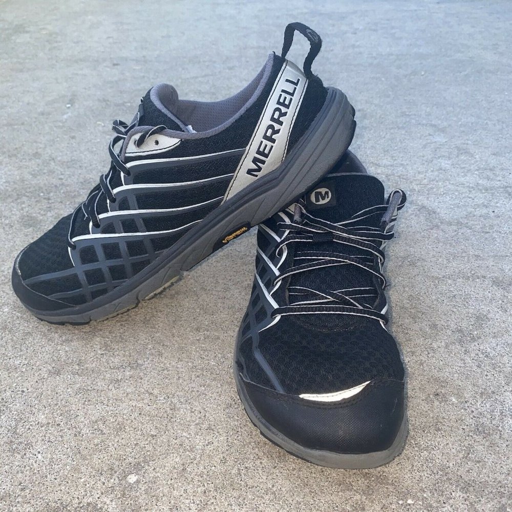 Merrell Lithe Glove Dark Shadow Trail Running Bare